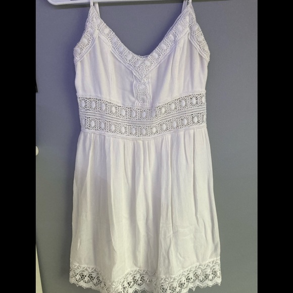 Abercrombie & Fitch Dresses & Skirts - Abercrombie & Fitch Lace Crochet Cami Dress Mini